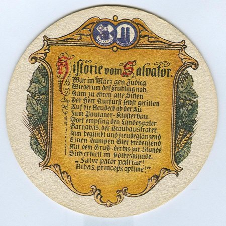 Paulaner podstawka Rewers