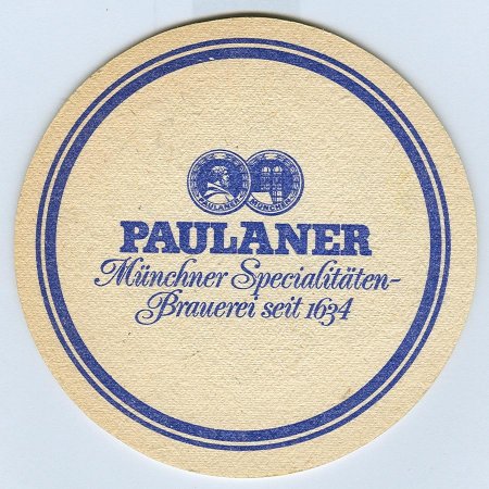 Paulaner podstawka Rewers