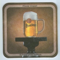 Pilsner Urquell podstawka Awers