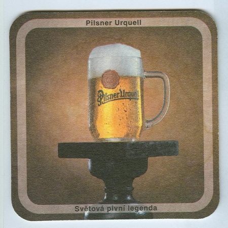 Pilsner Urquell podstawka Awers