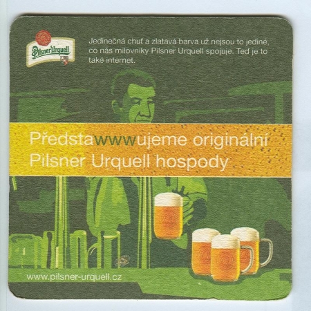 Pilsner Urquell podstawka Rewers