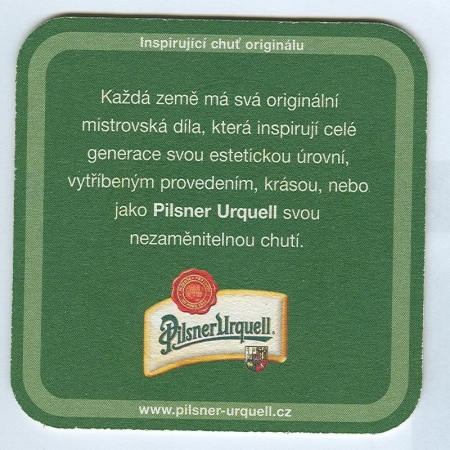 Pilsner Urquell podstawka Rewers