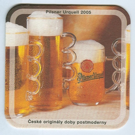 Pilsner Urquell podstawka Awers