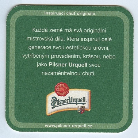 Pilsner Urquell podstawka Rewers
