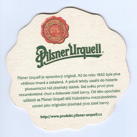 Pilsner Urquell podstawka Rewers