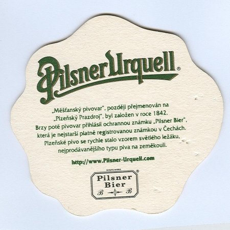 Pilsner Urquell podstawka Rewers