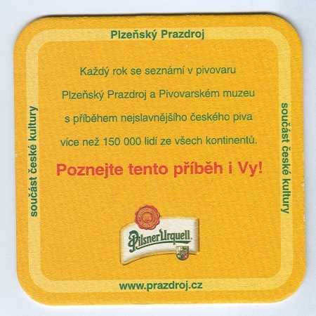 Pilsner Urquell podstawka Rewers