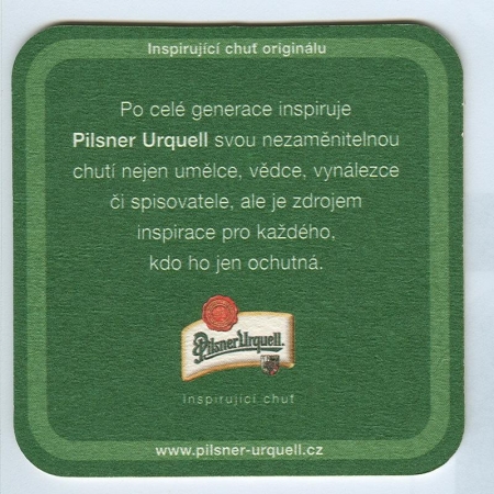 Pilsner Urquell podstawka Rewers