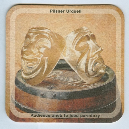 Pilsner Urquell podstawka Awers