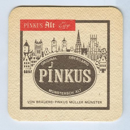 Pinkus podstawka Awers
