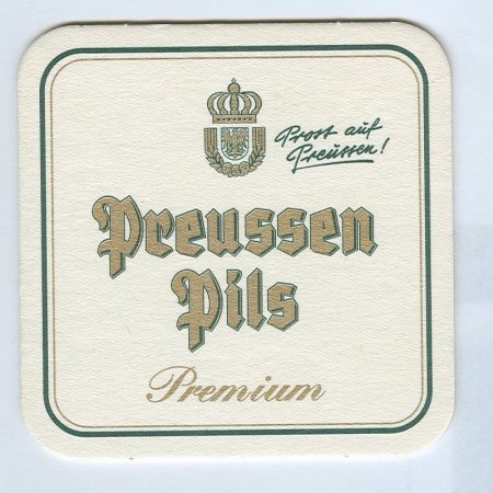 Preussen podstawka Awers