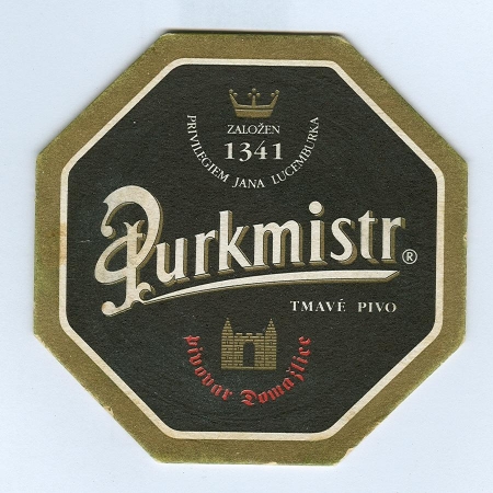 Purkmistr podstawka Awers