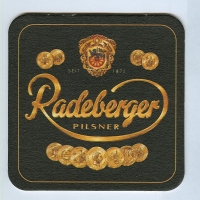 Radeberger podstawka Awers