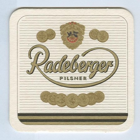 Radeberger podstawka Awers