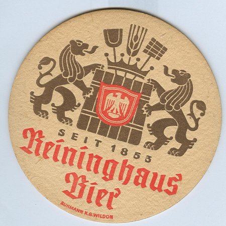Reininghaus podstawka Awers