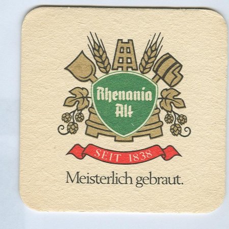 Rhenania alt podstawka Awers