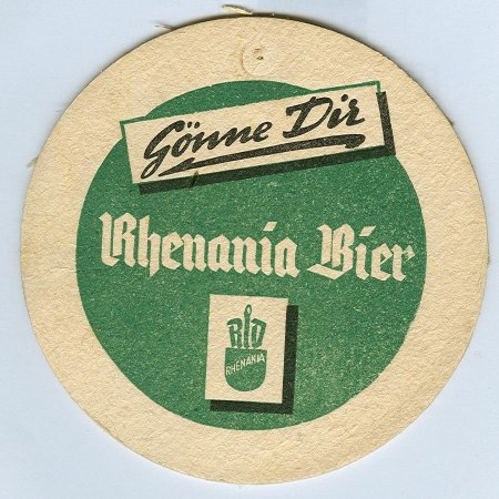 Rhenania alt podstawka Awers