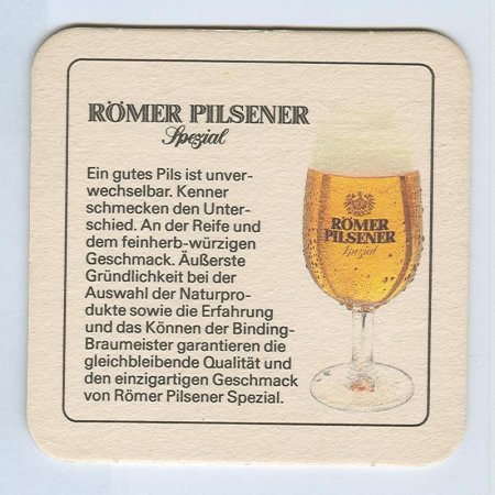 Römer podstawka Awers