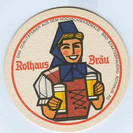 Rothaus podstawka Awers