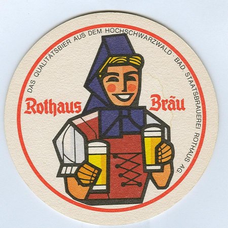 Rothaus podstawka Awers
