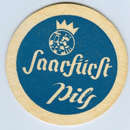 Saarfürst podstawka Awers