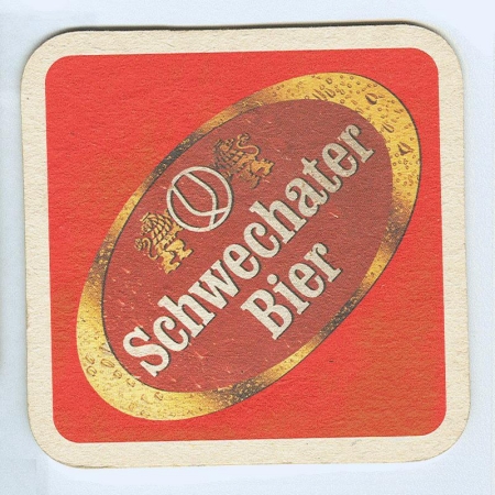 Schwechater podstawka Awers
