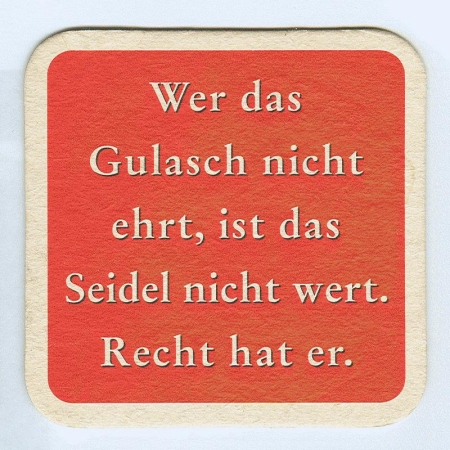 Schwechater podstawka Rewers