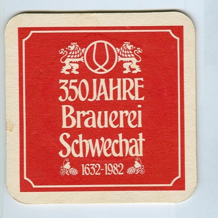 Schwechater podstawka Awers