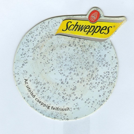 Schweppes podstawka Awers