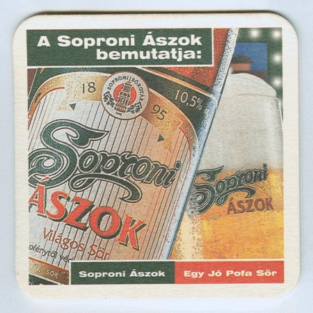 Soproni Ászok podstawka Rewers