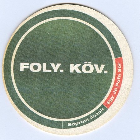 Soproni Ászok podstawka Rewers