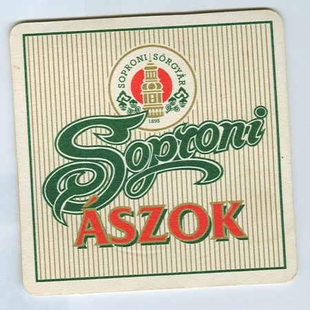Soproni Ászok podstawka Rewers