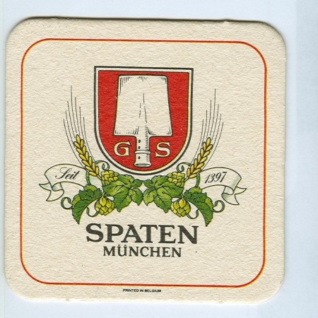 Spaten podstawka Awers
