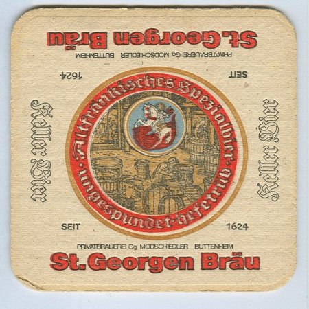 St. Georgen podstawka Awers