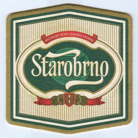 Starobrno podstawka Awers
