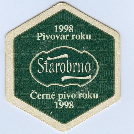 Starobrno podstawka Awers