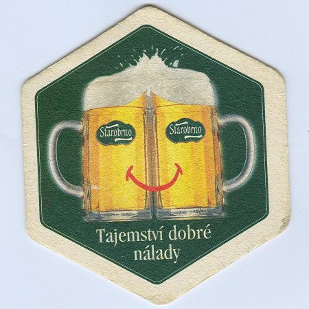 Starobrno podstawka Rewers