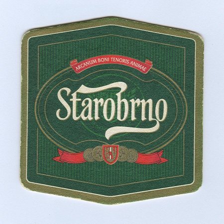 Starobrno podstawka Awers