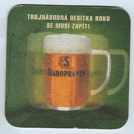 Staropramen podstawka Awers