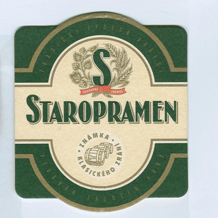 Staropramen podstawka Awers