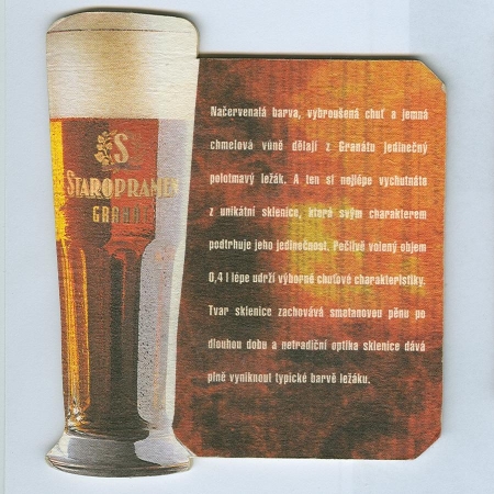 Staropramen podstawka Rewers