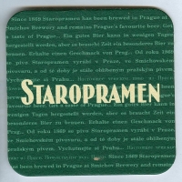 Staropramen podstawka Awers