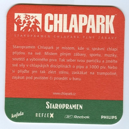 Staropramen podstawka Rewers