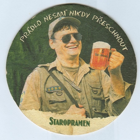 Staropramen podstawka Awers