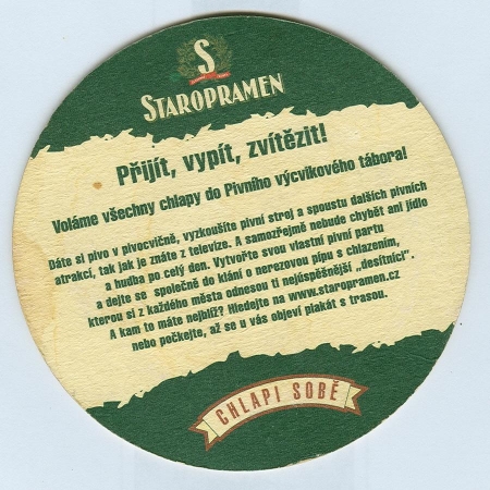 Staropramen podstawka Rewers