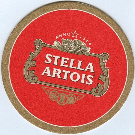 Stella Artois podstawka Awers