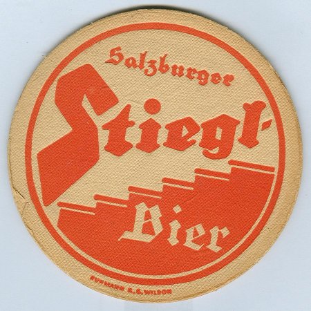 Stiegl podstawka Awers