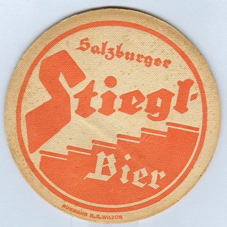 Stiegl podstawka Awers