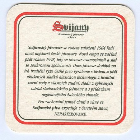 Svijany podstawka Rewers