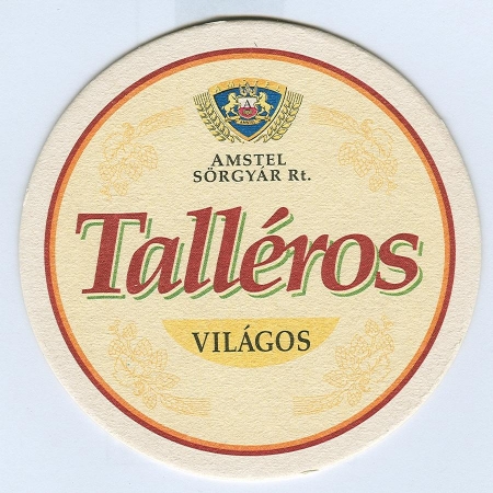Talléros podstawka Awers